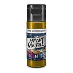 Проливка Luminous Yellow Metallic Wash — Ionic Real Heavy Metal, 20 мл, IONIC-0821