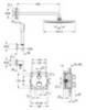 GROHE Grohtherm 34731000 Комплект душевой системы внутреннего монтажа