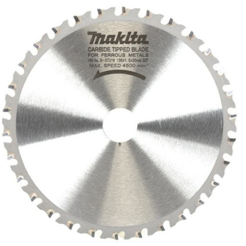 Пильный диск для металла, 136x20x1.5x30T Makita B-07319