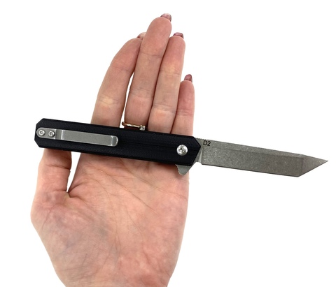 Складной нож TuoTown XT-B, сталь D2, рукоять G-10 black