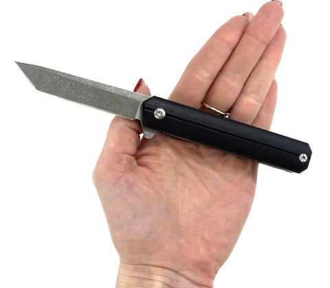 Складной нож TuoTown XT-B, сталь D2, рукоять G-10 black