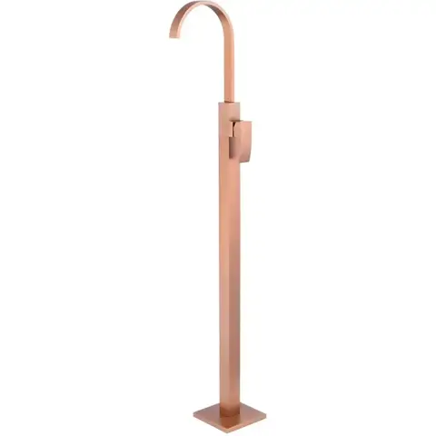 Abber Wasserfall AF8640MRG Смеситель напольный для раковины, цвет: золото