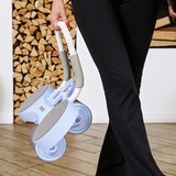Тренажёр для пресса AB Roller SND голубой с ковриком  45 х 30 x 3.5 cм фото №16