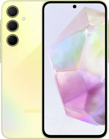 Смартфон Samsung Galaxy A35 5G 8/128 ГБ, Dual nano SIM, желтый