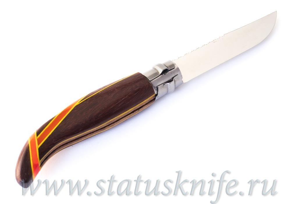 Нож авторский Opinel 09 Red полированный клинок