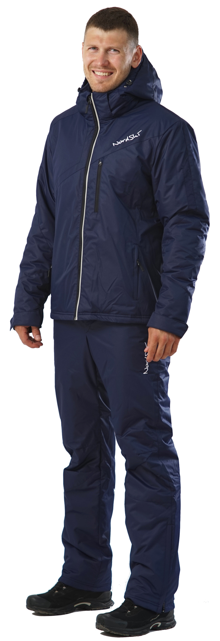 NORDSKI ACTIVE детская теплая лыжная куртка navy - 4
