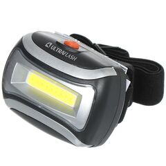 Фонарь налоб, Ultraflash, 5 380, пластик, чер, 12870