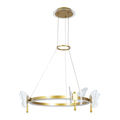 Подвесная светодиодная люстра Arte Lamp DARCY A2187LM-1GO