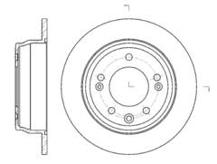 Диск тормозной G-brake  GR-01747