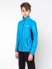 Детская утепленная разминочная куртка Arswear Softshell Active Lite голубая - 1