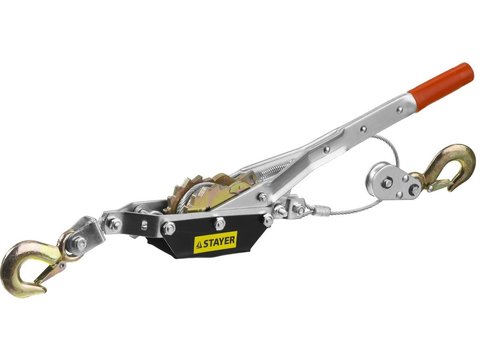 STAYER MAXPull, 2 т, 3 м, ручная рычажная лебедка (4310-2)