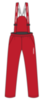 Nordski Junior утепленные лыжные брюки детские red - 2