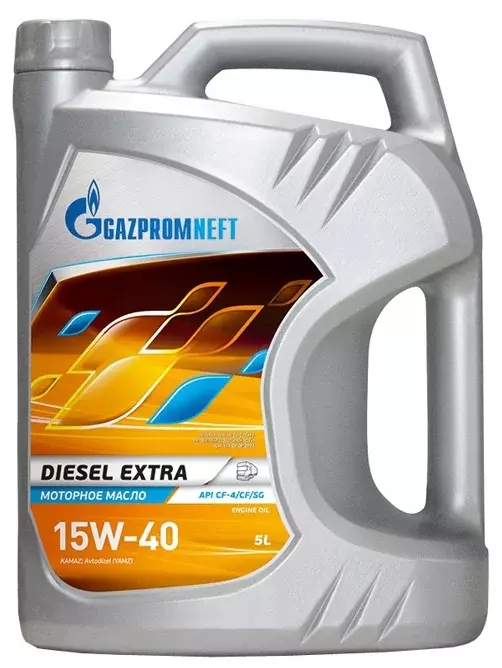 Моторное масло Gazpromneft Diesel Extra 15W-40 минеральное 5 л