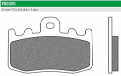 FD0320TS Newfren Тормозные колодки для BMW K 1200, K 1300 (FDB2125ST)
