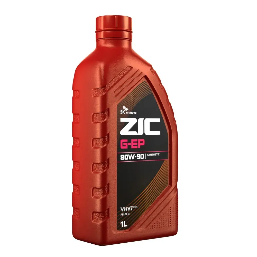 Трансмиссионное масло ZIC G-EP 80W90 GL-4 полусинтетическое 1л