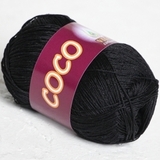 Пряжа Vita Coco 3852 черный