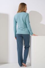 Пижама женская со штанами LISCA DELIGHTFUL 063479 | Серо-синий