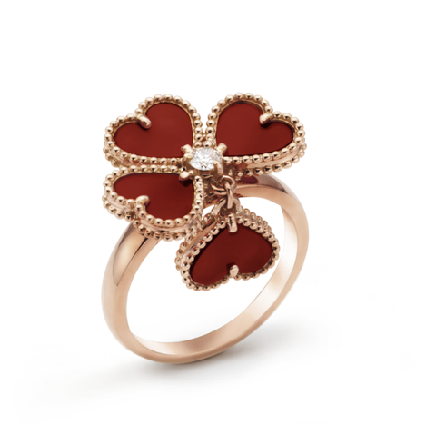 Кольцо VAN CLEEF & ARPELS Sweet Hearts