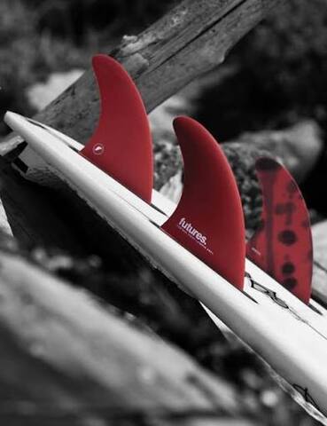 Плавники Futures Coffin Bros (M) - Fiberglass - Red