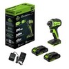 Винтоверт ударный акк. Greenworks ID3170, 24V, 170Нм,АКБ 2х2Ач,ЗУ — фото 1