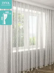 Тюль сетка 600х260 см
