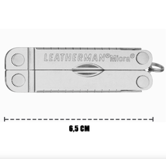 Мультитул LEATHERMAN Micra Slate 10 инстр., 4,1/6,5 см, без чехла