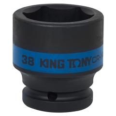 KING TONY (653538M) Головка торцевая ударная шестигранная 3/4", 38 мм