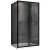 Abber AG30150B5-S70B5 Душевой уголок, 150x70x190, цвет: чёрный