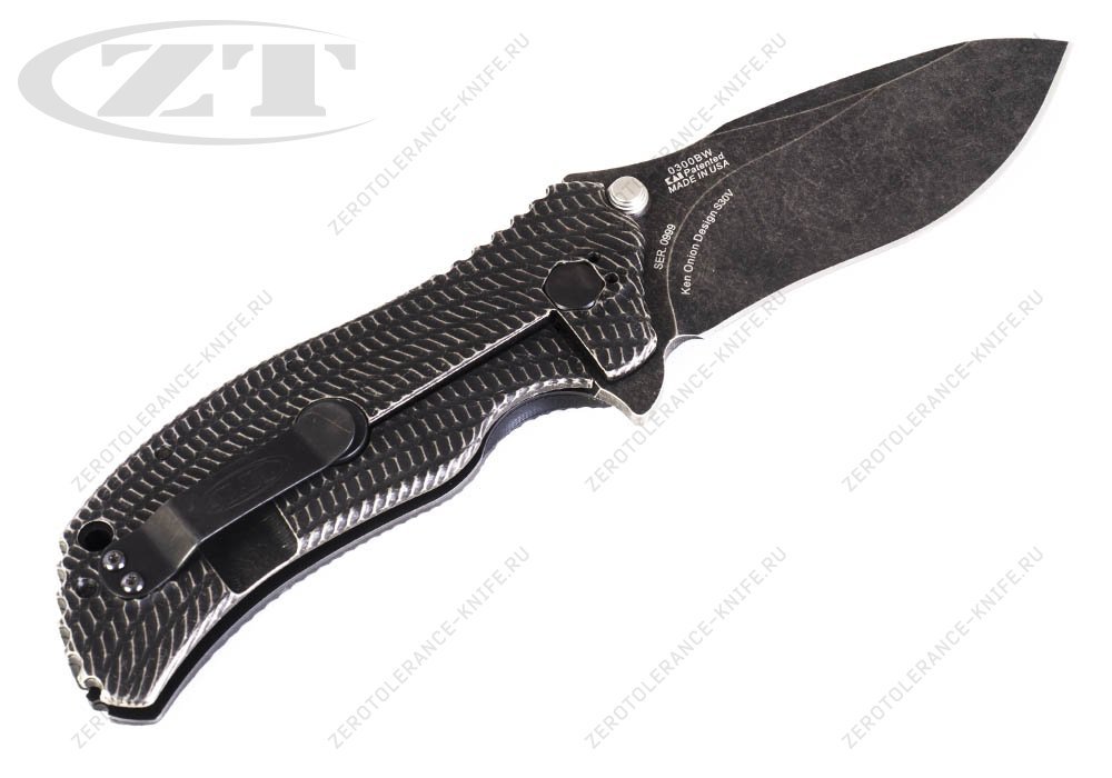 Нож Zero Tolerance 0300BW GEN1 Strider Onion - фотография 