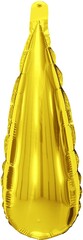 Шар Аг 16''/41 см, Мини-фигура, Капля, Золото, 5 шт.