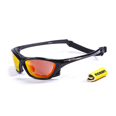 Спортивные очки OCEAN Lake Garda Matt Black / Revo Orange Polarized lenses