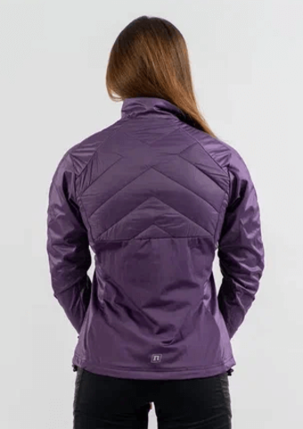 Женская лыжная куртка Noname Hybrid Warm 24 WOS фиолетовая