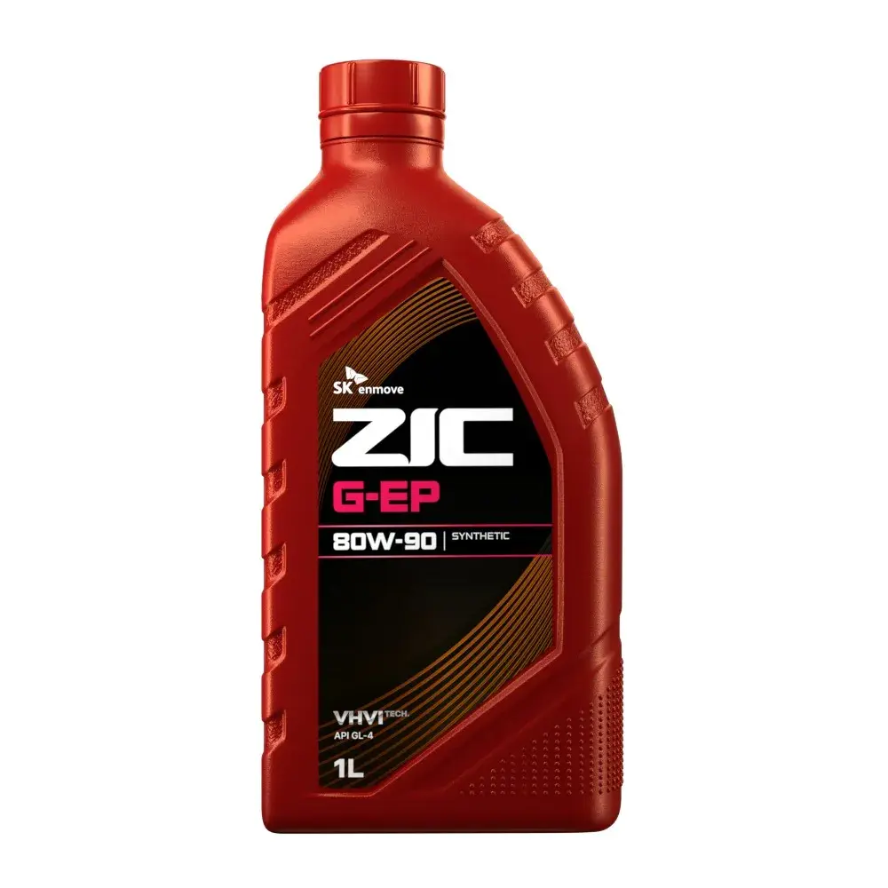 Трансмиссионное масло ZIC G-EP 80W90 GL-4 полусинтетическое 1л