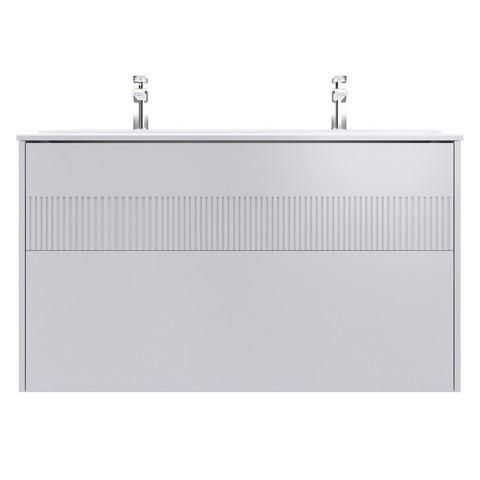 Am.Pm M8FFUX1202WM Func, База 2 ящика (push-to-open), 120 см, цвет белый матовый