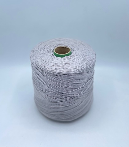 Бобинная пряжа (пр.Италия), art.Cotone, 350м/100 гр. 100%Хлопок, цвет-Серый сатин , арт.34851