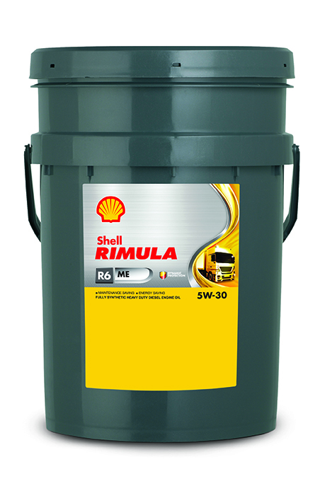 Моторное масло Shell Rimula R6 MЕ 5W30 синтетическое 20л