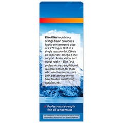 Carlson Labs, Elite DHA, Natural Orange Flavor, 2,270 mg, 3.3 fl oz (100 ml)
