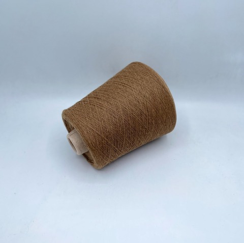 Бобинная пряжа (пр.Италия),1500м/100 гр. 80%шерсть, 20%полиамид, цвет-Кэмел,арт-31831