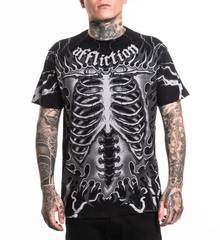 Футболка Affliction MELTED BONE
