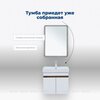 Aquanet 344791 Тумба Оптима 60 цв. дуб рустикальный/белый сатин (344791)