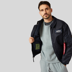 Куртка Alpha Industries CWU 45/P Replica Blue (Синяя)
