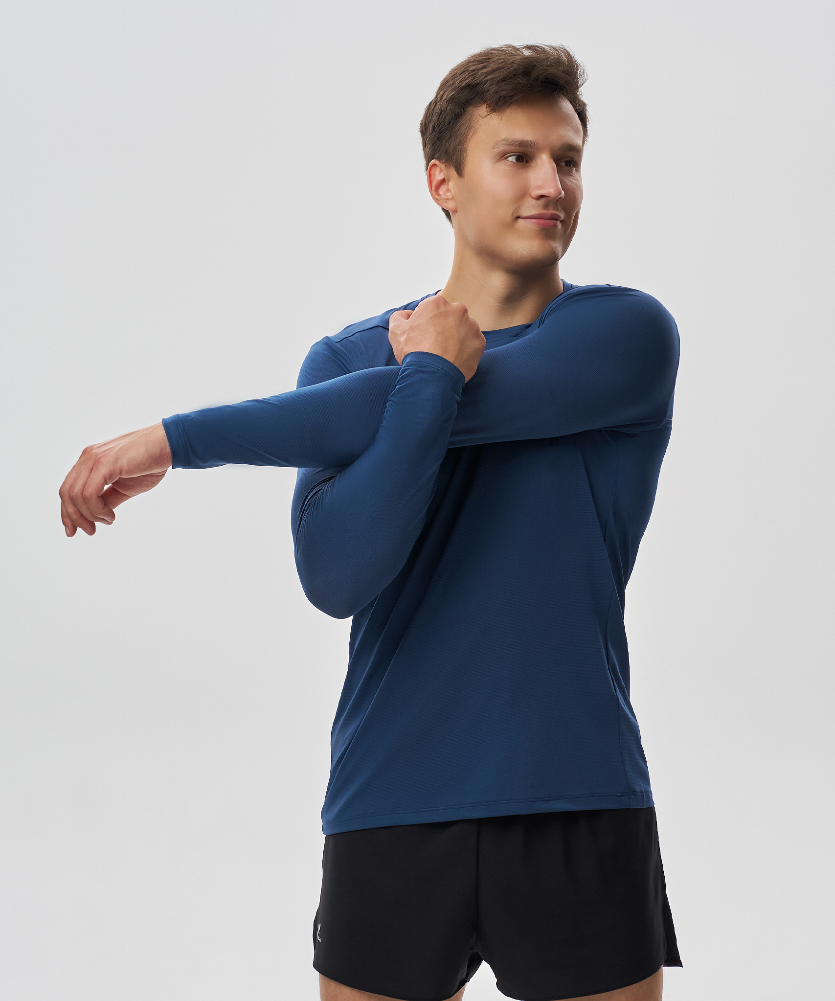 Футболка для бега с длинным рукавом Nordski Run 2.0 dark denim - 3