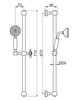 Cezares Olimp OLIMP-SD-03/24 Душевой гарнитур, цвет: золото