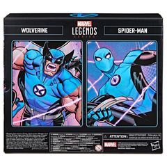 Фигурка Marvel Legends Series: Fantastic Four Wolverine & Spider‑Man
