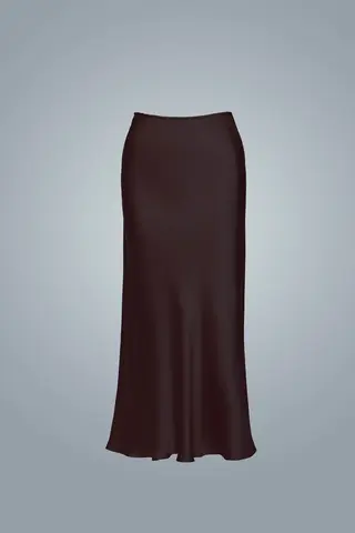 Юбка шелковая
