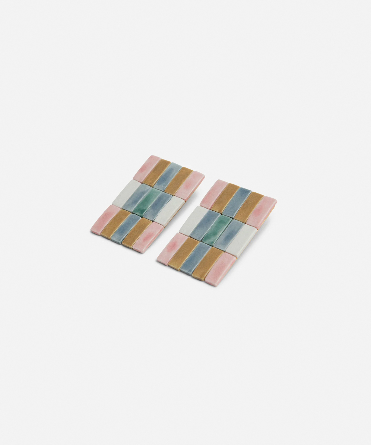 Серьги TILE RECTANGULAR