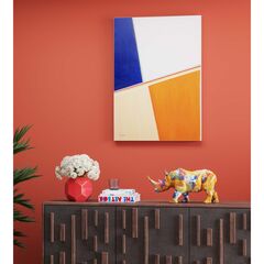 Фигура декоративная Colored Rhino «Разноцветный носорог»