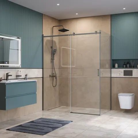 BelBagno SOFT_CLOSE-2-AH-1-160/80-C-GM Душевой уголок