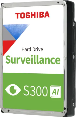 Жесткий диск HDD Toshiba SATA3 10Tb S300 AI Surveillance (CMR) 7200  512Mb (replacement ST10000VE001, WD102PURP)