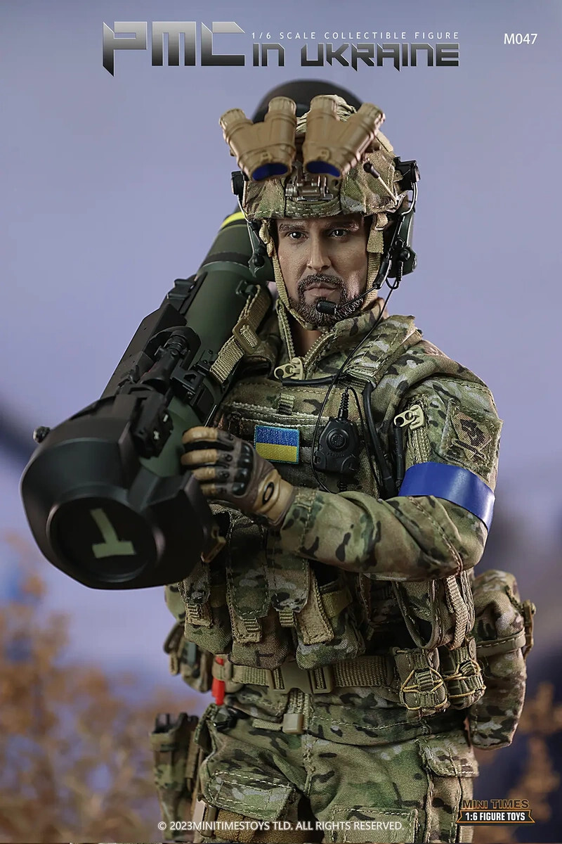 Фигурка Боец ЧВК в Украине масштаб 1/6